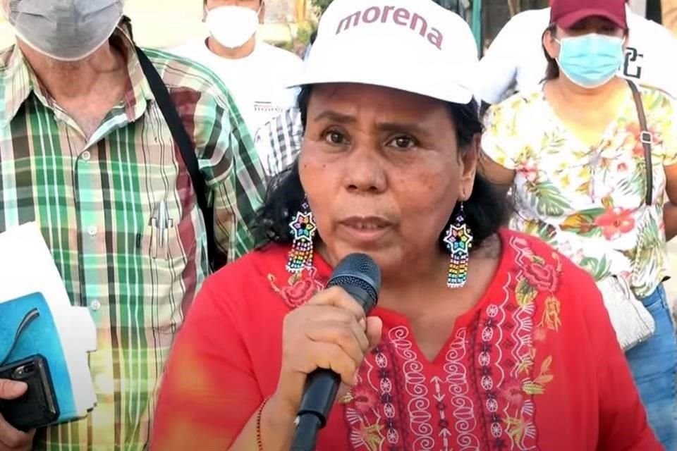 La morenista Francisca Baltazar renunció a la candidatura a la Alcaldía de Pungarabato en Guerrero tras de ser amenazada por grupo criminal.