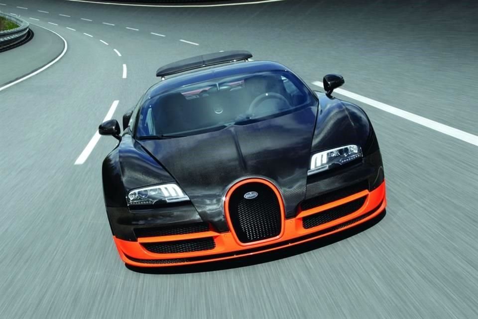 El Veyron, de Bugatti, es uno de los vehículos más potentes jamás creados.