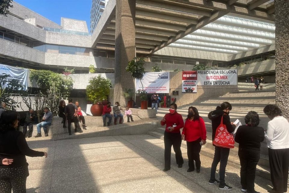 Huelga que estallaría hoy en el Colegio de México se detuvo en los últimos minutos, luego de un acuerdo entre autoridades y sindicalizados.