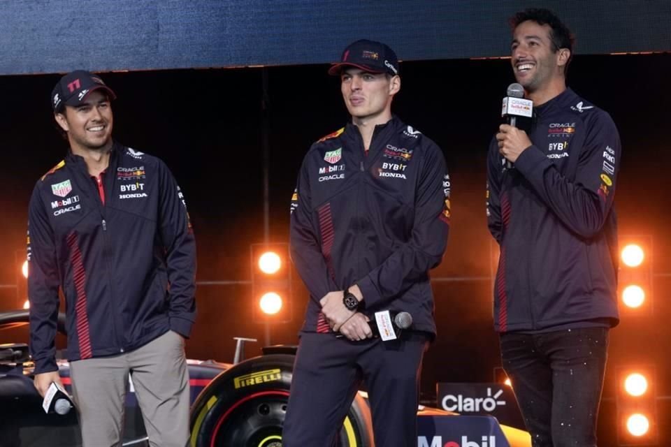 Checo se ilusiona con la nueva temporada de Fórmula Uno.