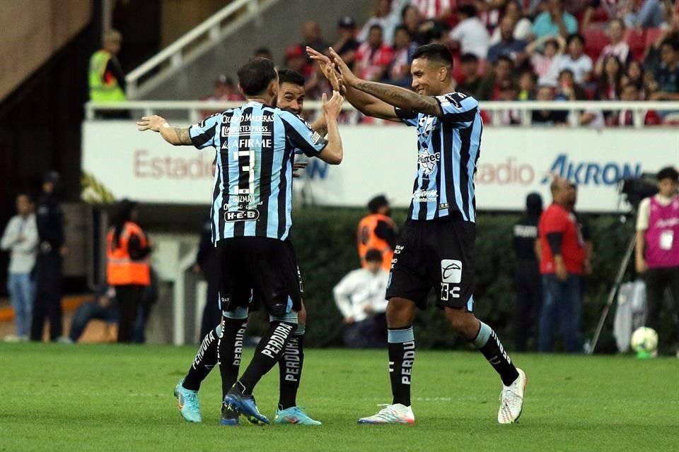 Querétaro se había puesto en ventaja con un gol que tardó varios minutos en darse por bueno.