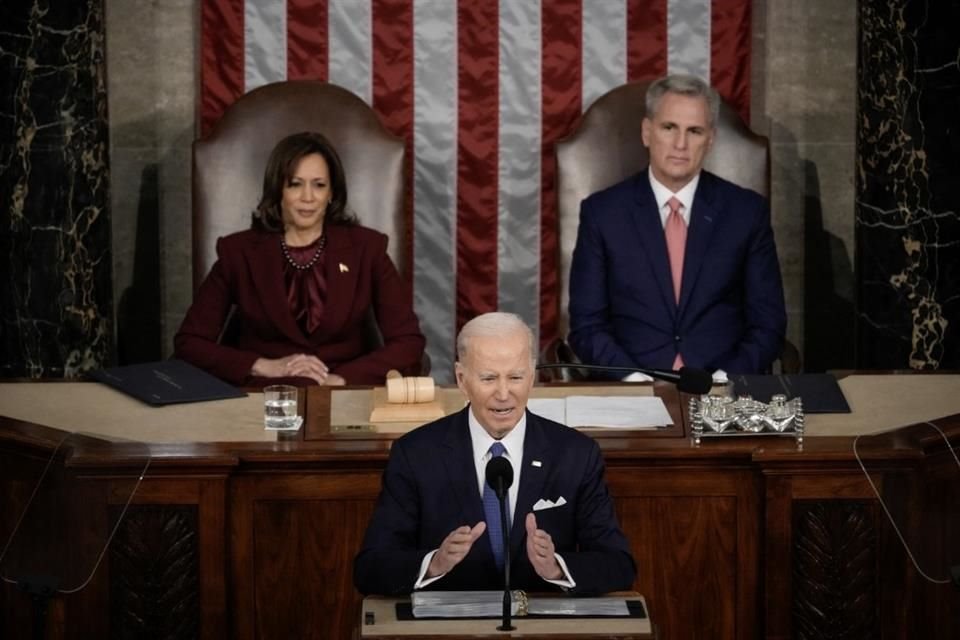 El Presidente Joe Biden, dio un discurso del Estado de la Unión.