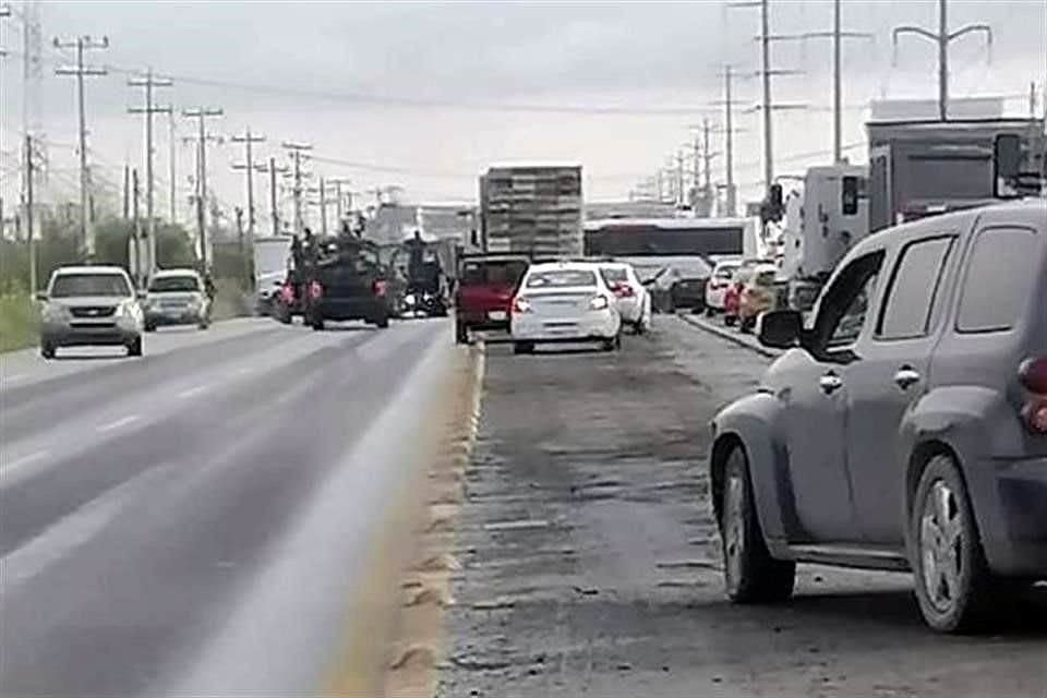 En la zona sureste de Reynosa se registraron enfrentamientos, persecuciones y narcobloqueos.