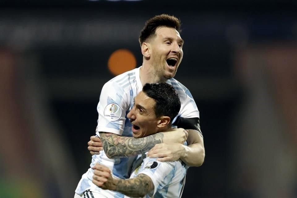 Para Ángel di María, Lionel Messi es el mejor jugador en la historia.