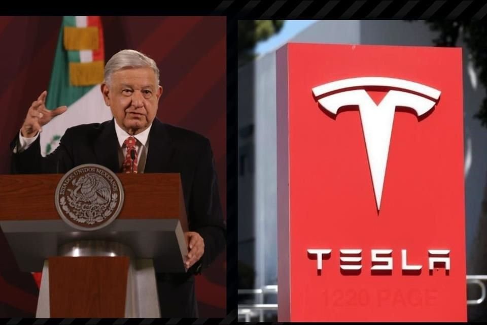 AMLO dijo que si Tesla decide instalar su planta en Nuevo León, y no hay agua, su Gobierno no otorgará permisos correspondientes.