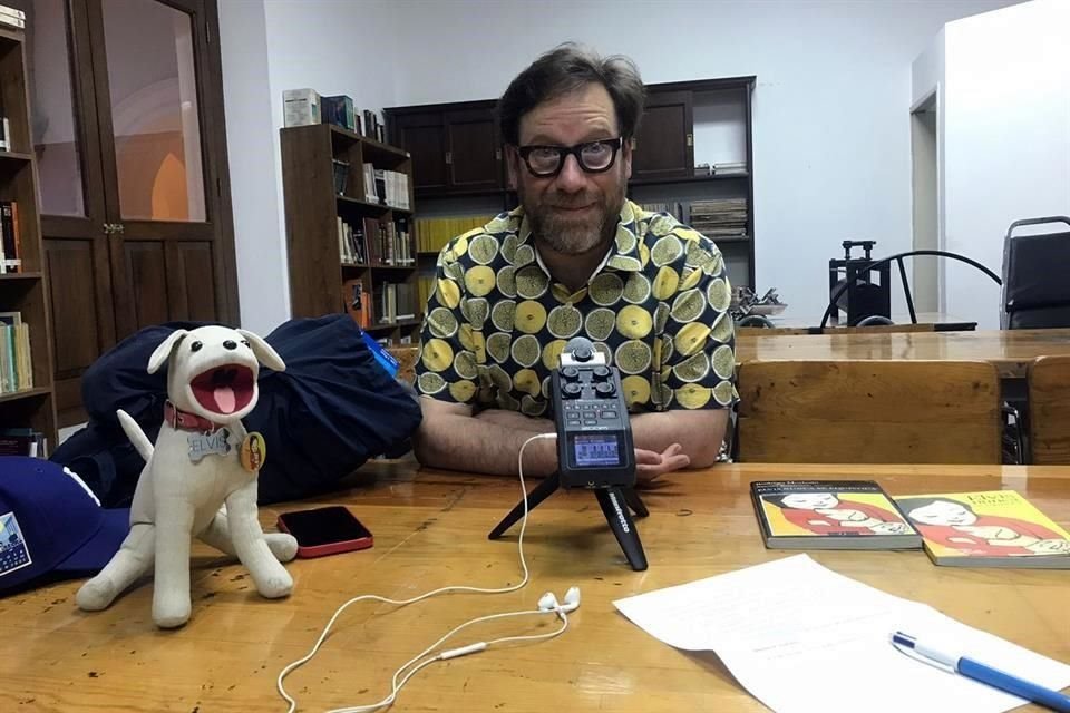 Rodrigo Morlesin, autor de 'Elvis nunca se equivoca', opina que la literatura infantil debe abordar todos los temas.