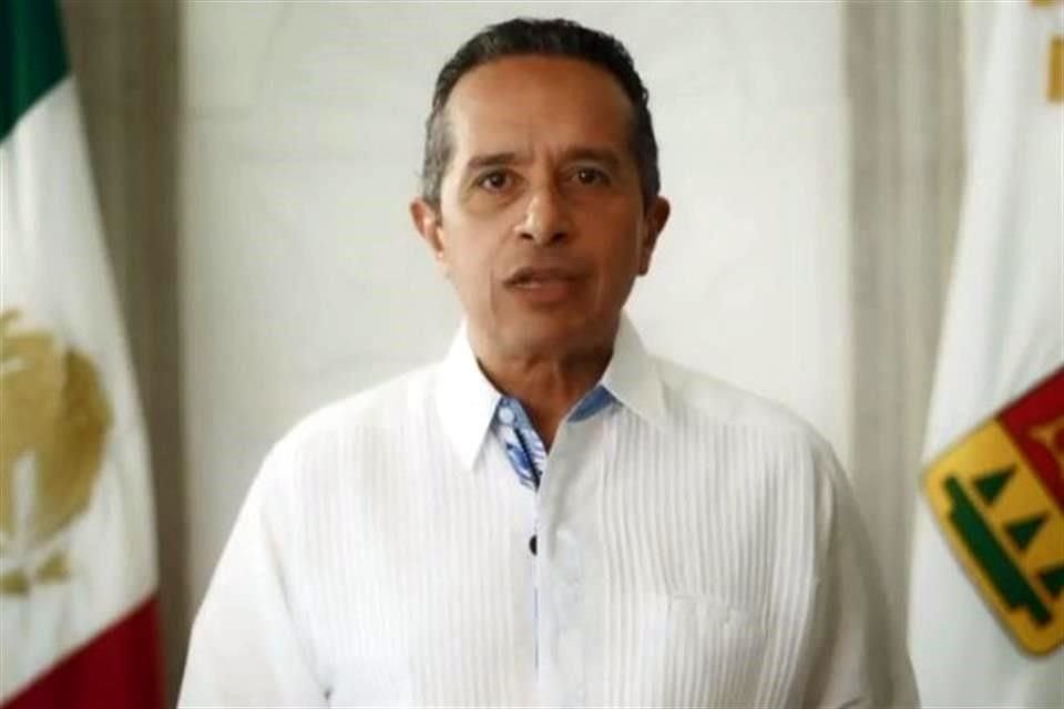 Gobernador de Quintana Roo, Carlos Joaquín González.
