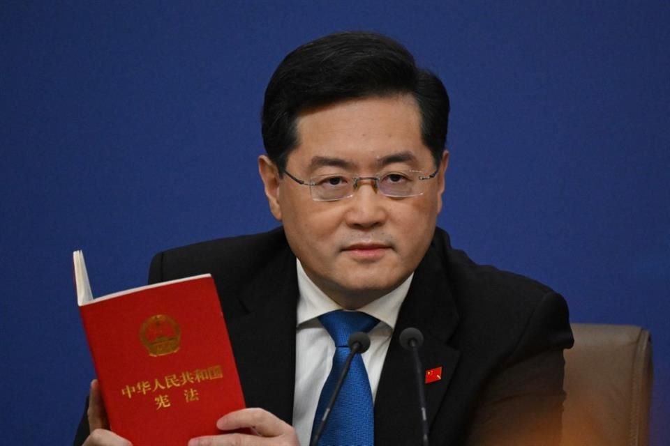 El Ministro chino de Relaciones Exteriores, Qin Gang, acusó a Estados Unidos de atizar tensiones entre las dos potencias.