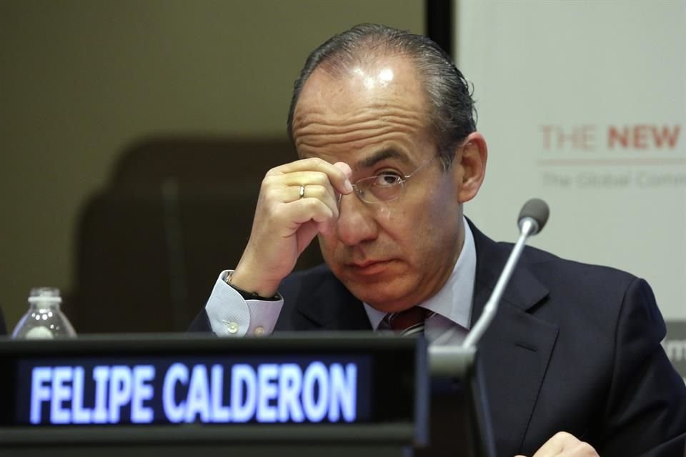 Felipe Calderón, ex Presidente de México.