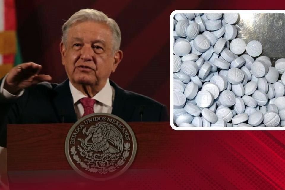 El Presidente Andrés Manuel López Obrador hizo un llamado a médicos y científicos para la prohibición del fentanilo de uso médico.