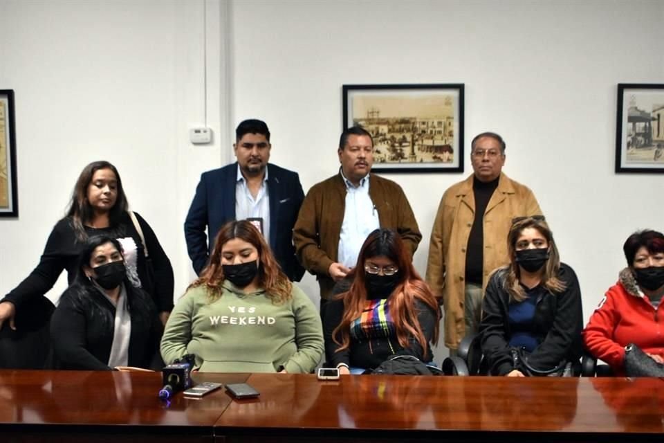 En conferencia de prensa, los familiares de las víctimas expresaron su inconformidad sobre que la audiencia de imputación sea en Reynosa.