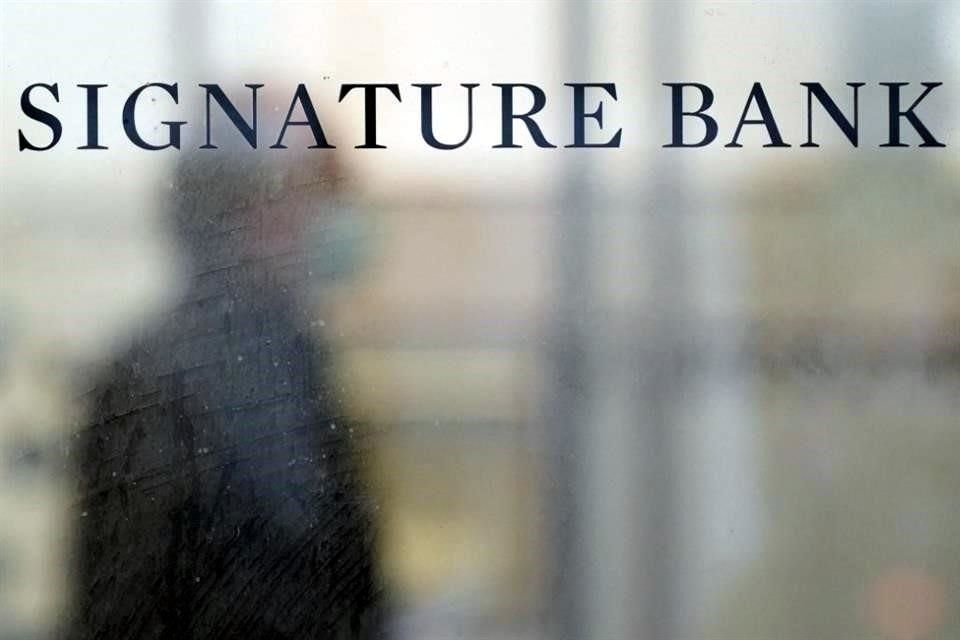 La quiebra de Signature Bank es la tercera más grande en la historia de los Estados Unidos.