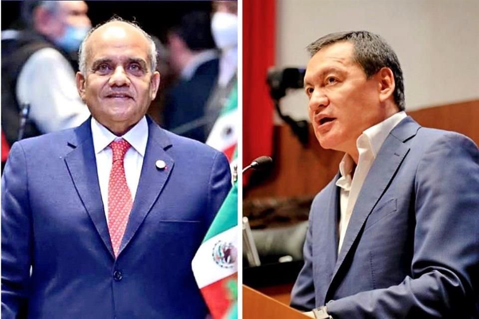 Mientras Añorve (izquierda), nuevo líder del PRI en el Senado, ofrece mayor cercanía con Alito, Osorio Chong (derecha) apuesta por la destitución del dirigente.