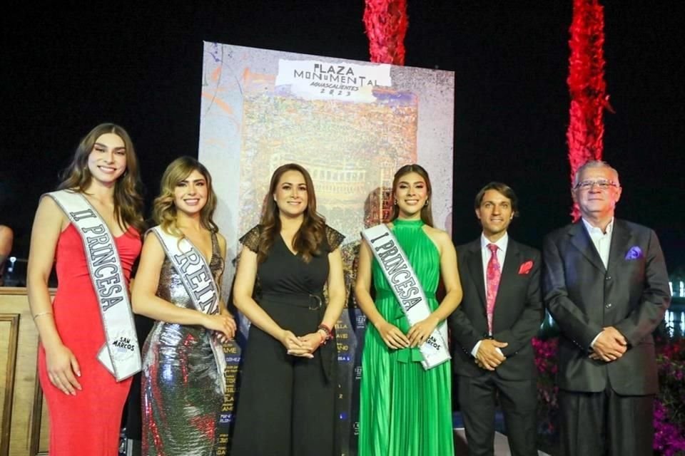 La gobernadora de Aguascalientes encabezpó el anuncio la presentación del serial taurino de la Feria Nacional de San Marcos (FNSM) 2023.