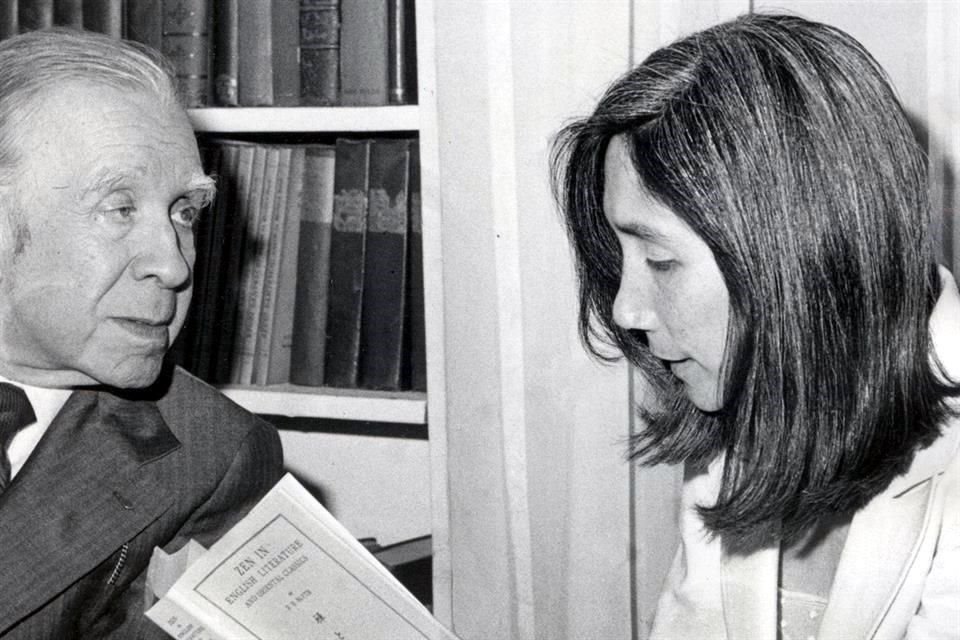 Borges y Kodama se casaron en 1986, apenas unos meses antes del fallecimiento del escritor.
