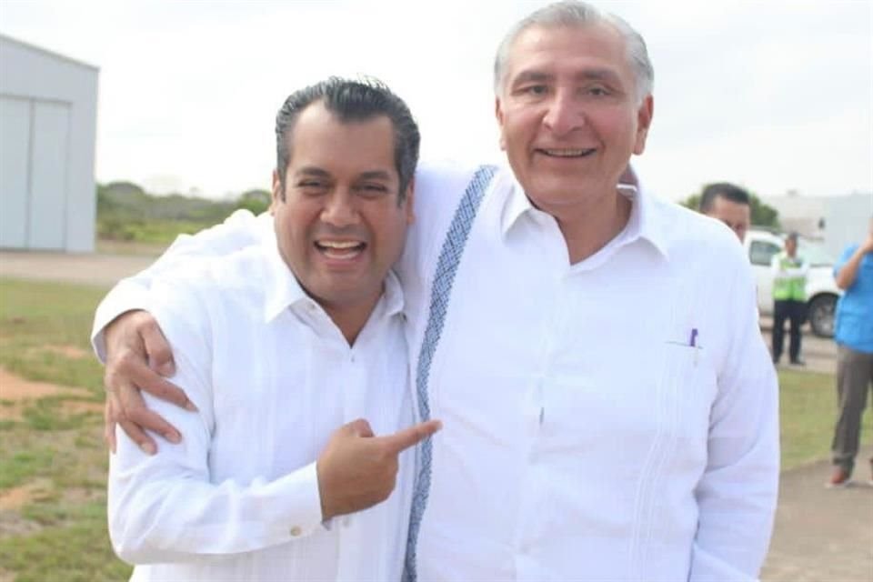 Sergio Gutiérrez y Adán Augusto López.