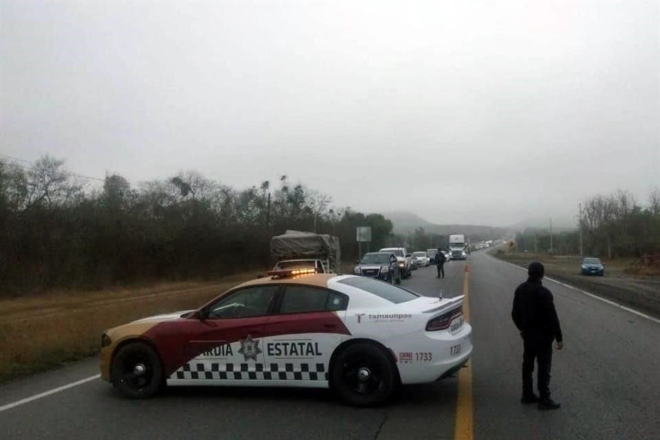 El percance en la carretera Victoria-Monterrey ocurrió sobre el tramo Villagrán-Tomaseño, donde una persona murió.