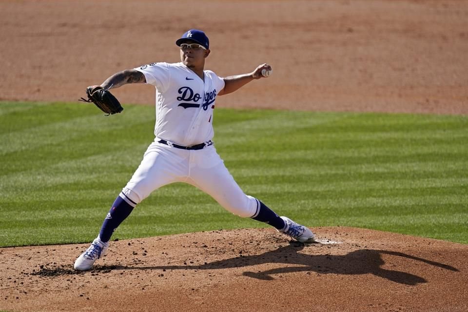 Urías ha recibido la confianza de los Dodgers, pese a tener lanzadores consolidados y ganadores del Cy Young.