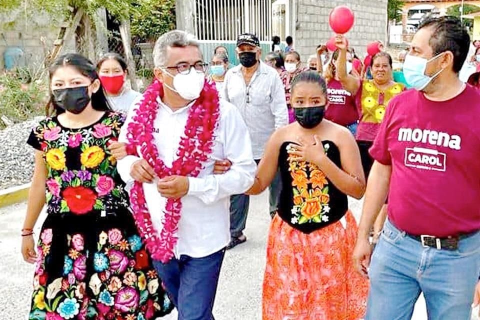 Algunos distritos de Oaxaca podrían mantener ventaja para Morena, como en el 5 de Salina Cruz en 2018, donde ganó Carol Antonio Altamirano con el 65% de los votos y que ahora busca la reelección.