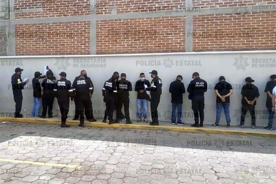 Mientras en Metepec 15 personas fueron ingresadas a penal por agresiones durante las elecciones, ese mismo día fueron aseguradas 23 personas que presuntamente buscaban incidir en casillas electorales, en Tecamac (foto).