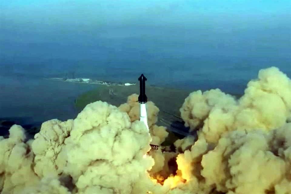 El Starship de SpaceX, el cohete más potente de la historia, explota minutos después de su lanzamiento