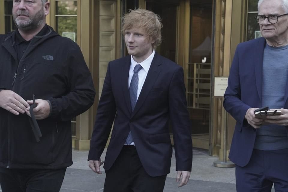 El cantante Ed Sheeran testificó en Nueva York y negó que su famosa canción 'Thinking Out Loud' sea plagiada.
