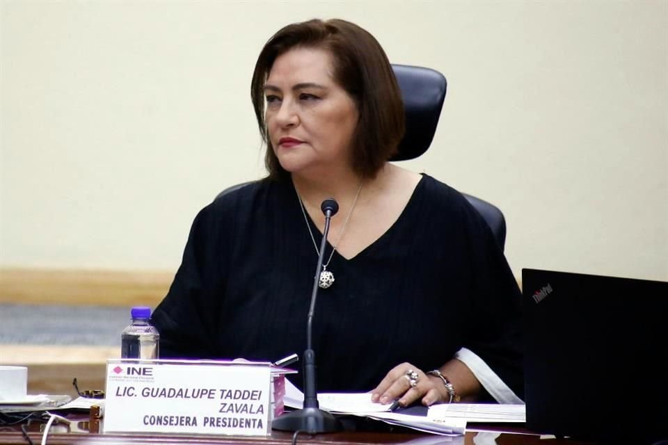 Guadalupe Taddei, consejera presidente del INE, ha colocado ya algunas de sus propuestas como encargados de despacho, como sucedió con Administración, Capacitación y Vinculación con OPLES.