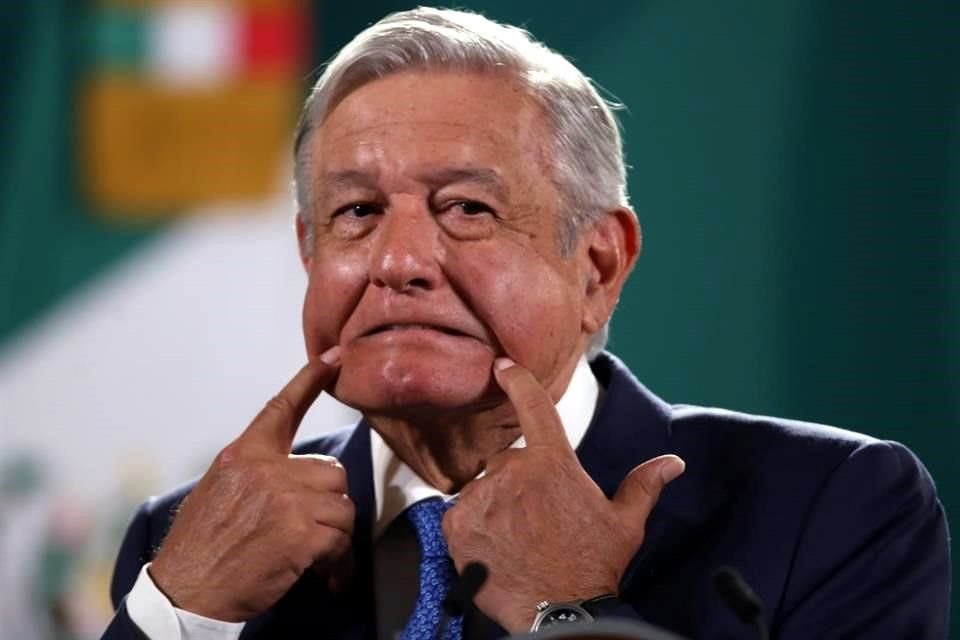 El Presidente López Obrador comentó que sus adversarios tienen un poco de razón cuando dicen que ya está 'chocheando'.