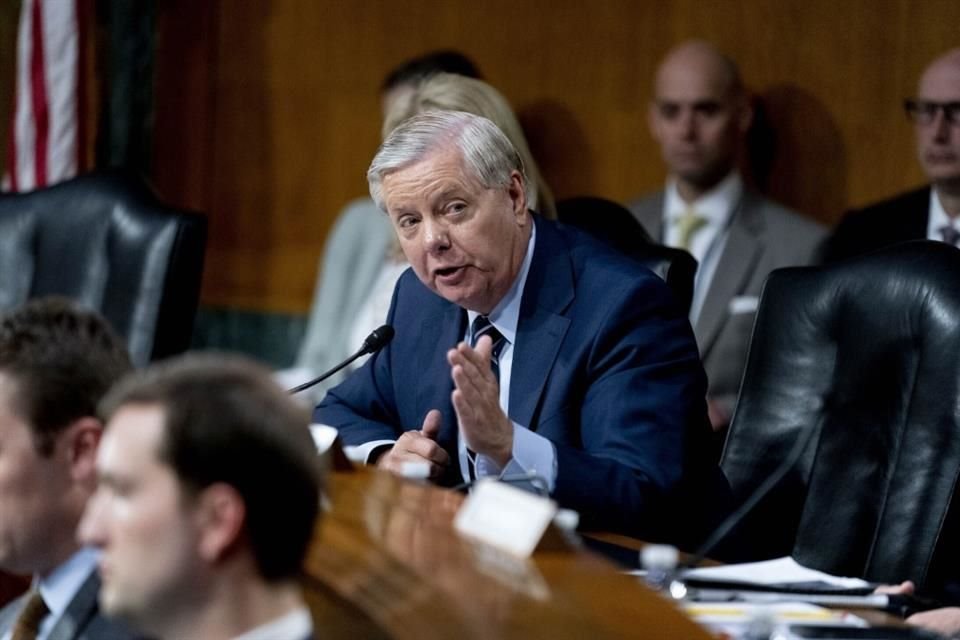 El Senador Lindsey Graham durante una audiencia de la Comisión de Asignaciones del Senado, el 16 de mayo de 2023.