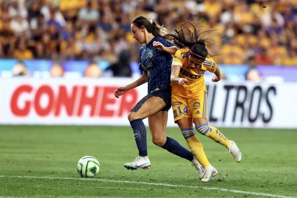 Tigres Femenil no pudo remontar en casa y se despidió del Clausura 2023, tras caer 1-0 (2-0 global) ante América.