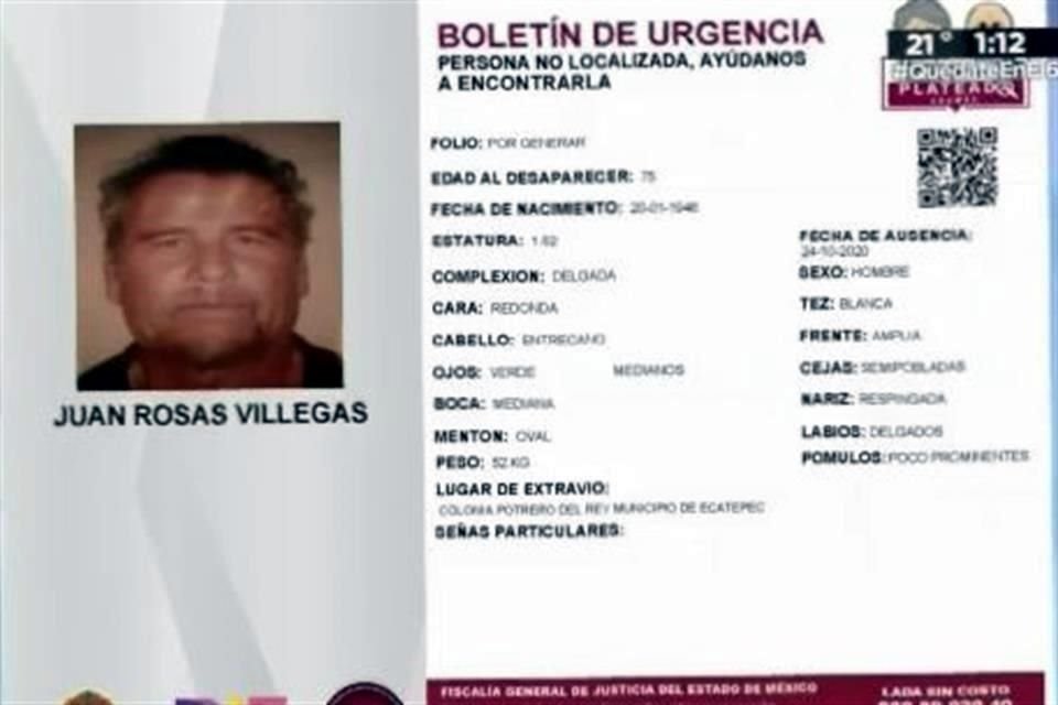Un hombre de 75 años, su hija de 46 y su nieta, de 10, quienes estaban desaparecidos desde 2020, fueron encontrados enterrados al interior de su domicilio, en Ecatepec.