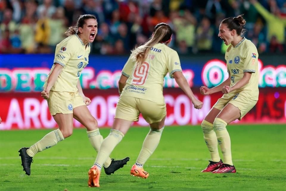 El América Femenil está cerca de su segundo título de Liga.