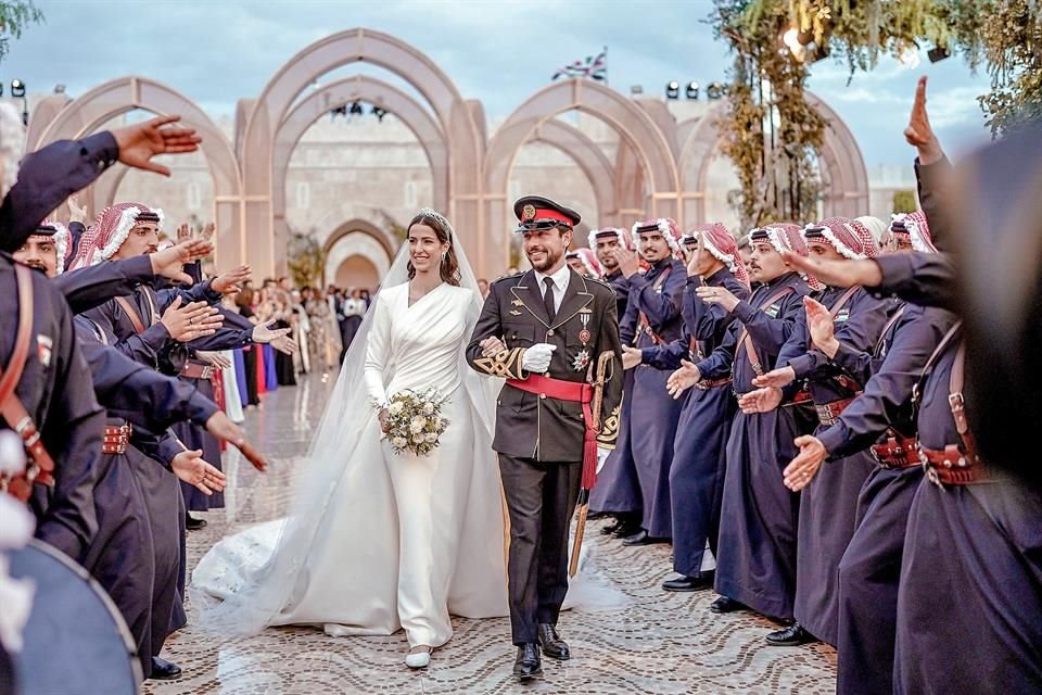 Hussein, Príncipe heredero al trono de Jordania, se unió en matrimonio con Rajwa Alseif; podrían ser una pareja poderosa en Oriente Medio.