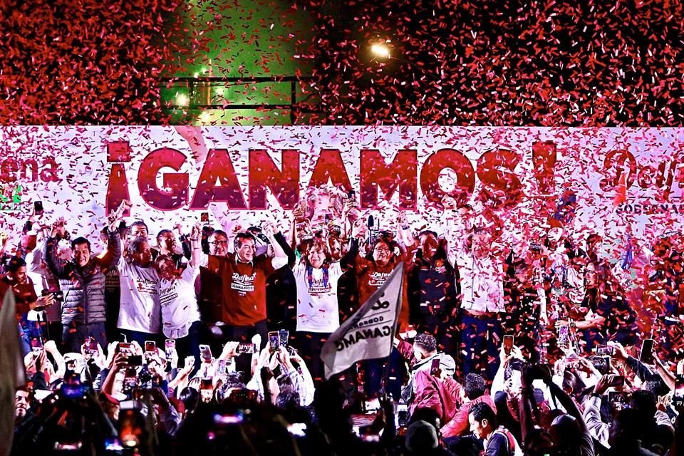 Delfina Gómez ganó ayer la Gubernatura del Edomex, controlada durante décadas por los priistas del Grupo Atlacomulco.