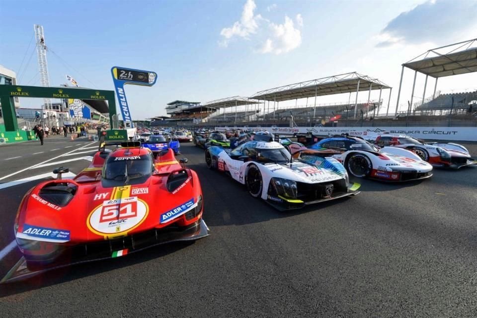 Un total de 62 autos prototipo competirán este fin de semana en Le Mans.