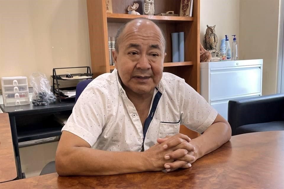 Luis Díaz Martínez, secretario general del Sindicato Autónomo Industrial de Maquiladoras de Reynosa.