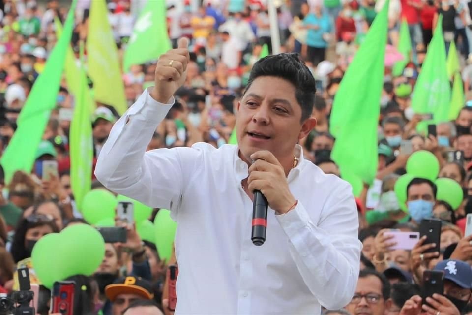 Ricardo Gallardo Cardona, candidato del PVEM-PT a la Gubernatura de SLP.