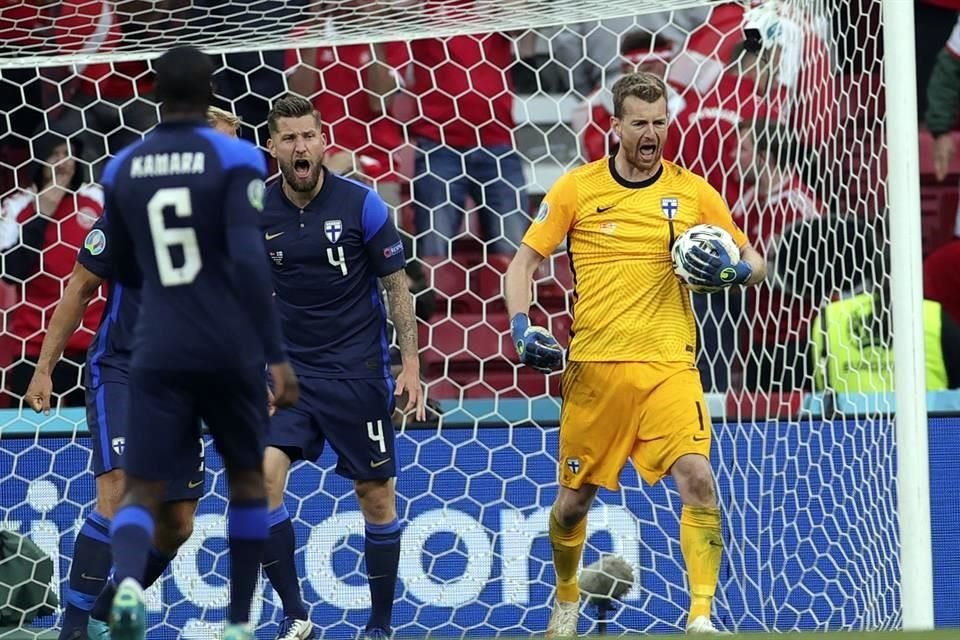 Finlandia celebró su primer triunfo en una Eurocopa.