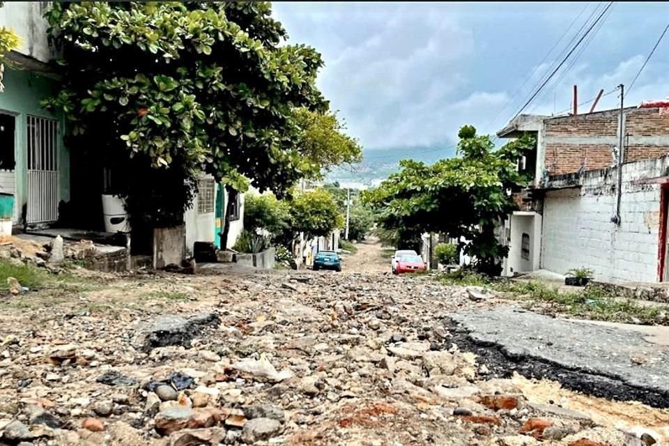Calle donde supuestamente reside el dueo de Factibilidad Empresarial de Mxico en Tuxtla Gutirrez, empresa contratada por el Gobierno de Manuel Velasco como proveedora.