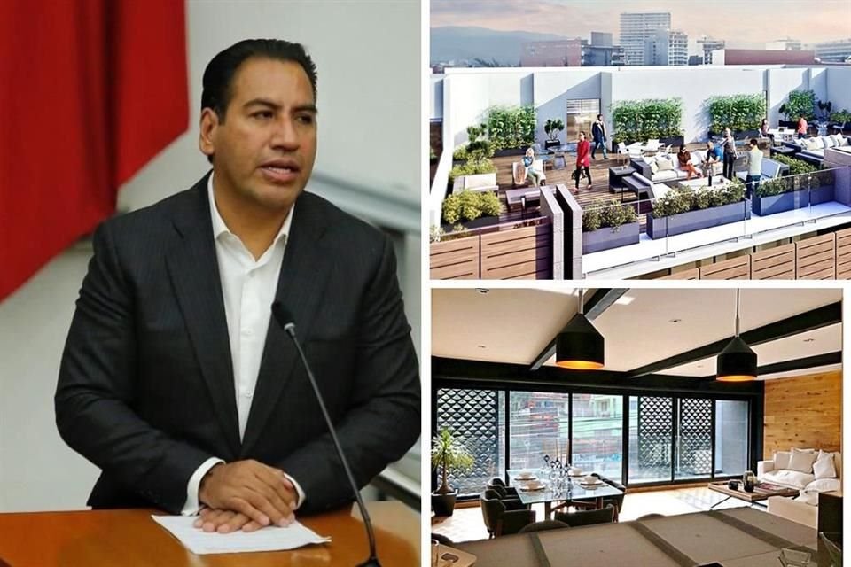 El senador morenista Eduardo Ramírez vive en un penthouse en Polanco que fue comprado por empresa cuyo representante legal es un campesino.