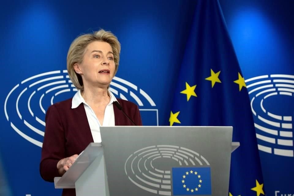 Ursula von der Leyen, Presidenta de la Comisión Europea.