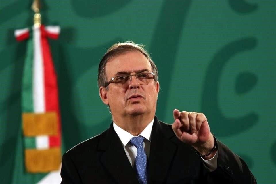 Marcelo Ebrard, Canciller de México y ex Jefe de Gobierno del DF.