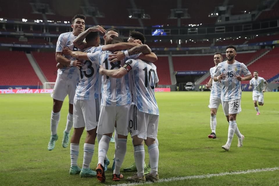 Es el primer triunfo de Argentina en la Copa América.