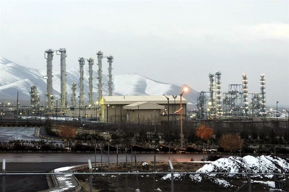 Una imagen de las instalaciones nucleares de Arak, al sureste de Teherán.