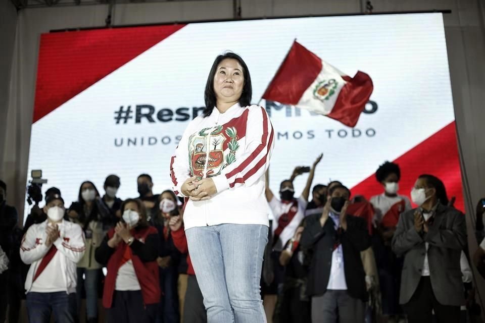 Este lunes la Justicia en Perú evalúa un pedido fiscal para ordenar prisión preventiva contra la derechista Keiko Fujimori.