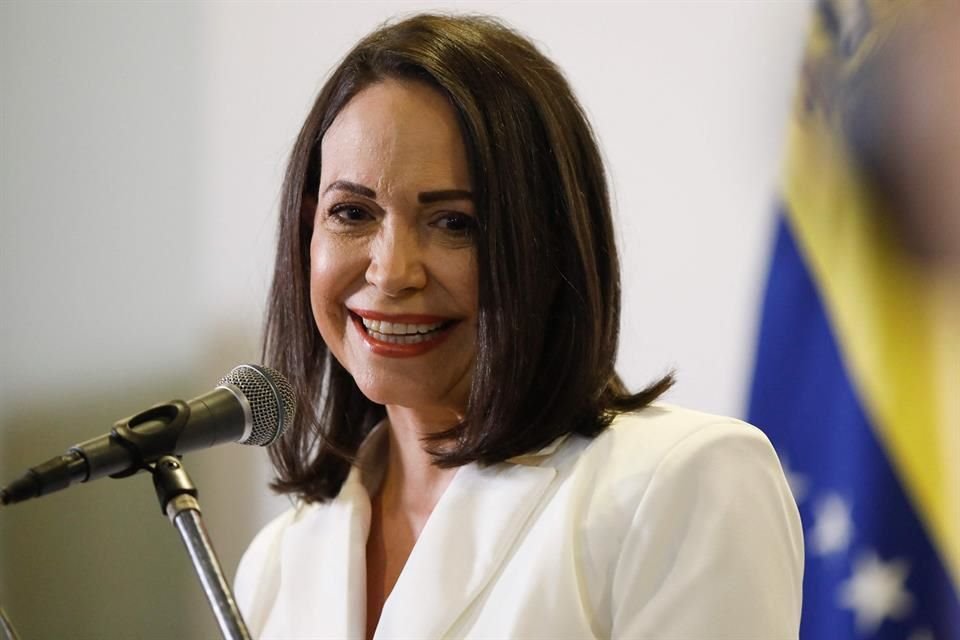 María Corina Machado resultó ganadora de las primarias de la Oposición.