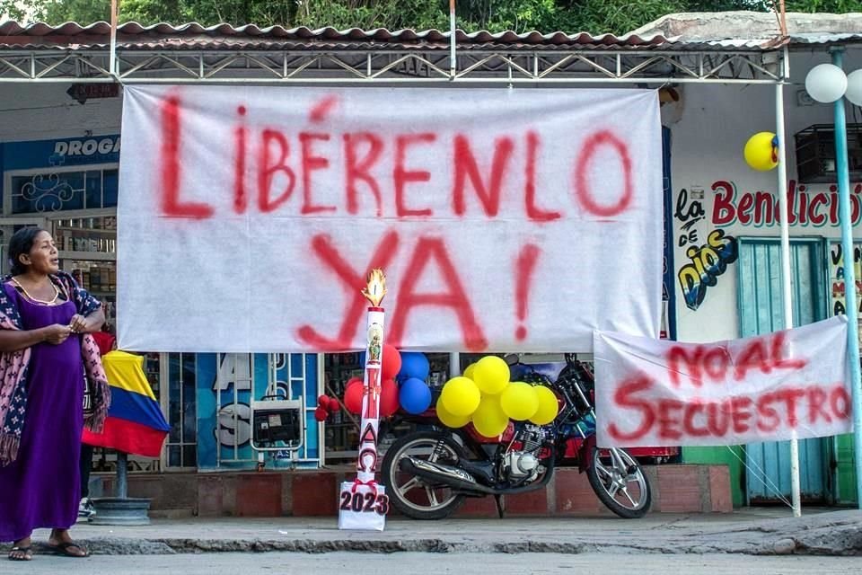 El ELN secuestró al padre del futbolista Luis Díaz el 28 de octubre pasado por lo que la población urgió su liberación.
