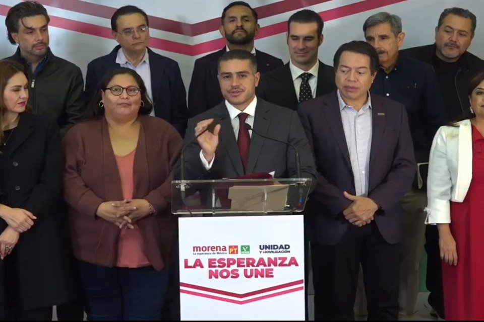 Omar García Harfuch fue ganador de la encuesta para la candidatura morenista a la Jefatura de Gobierno de la CDMX.