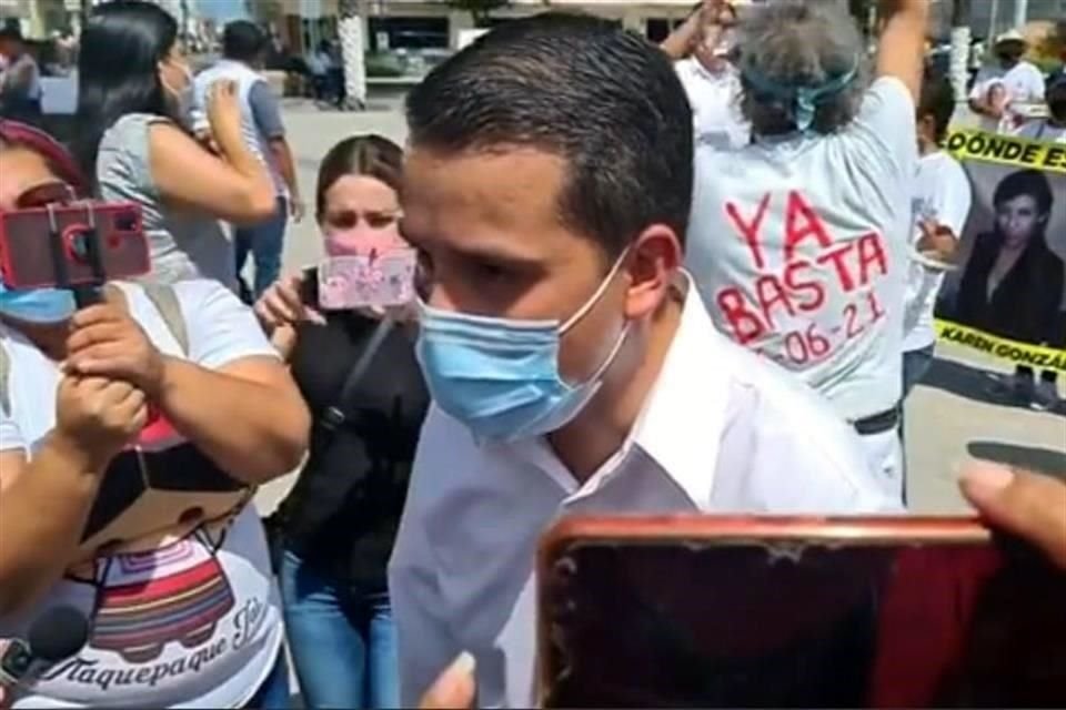 El activista remarcó que no parará en denunciar la violencia y marchar por la paz en Reynosa.