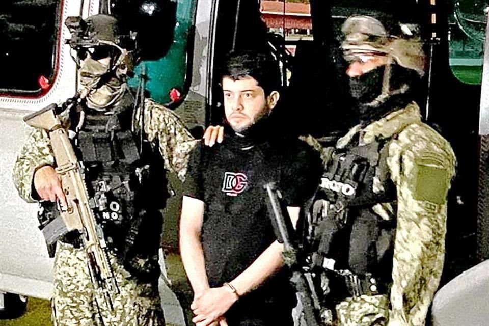 'El Nini', jefe de seguridad de 'Los Chapitos', fue extraditado a una Corte de EU para el juicio en su contra por tráfico de fentanilo.